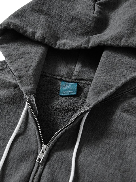 HEAVY ZIP HOOD SWEAT