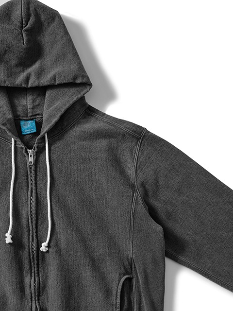 HEAVY ZIP HOOD SWEAT