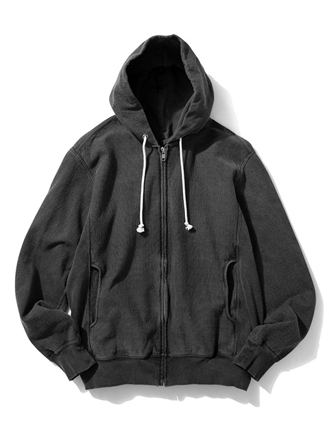 HEAVY ZIP HOOD SWEAT