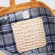 ACV-BG06PS-PNT PIG SUEDE NEWSPAPER BAG