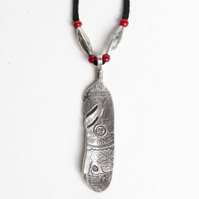 92 SPECIAL MORGAN,FEATHER(BACK EAGLE SKULL)