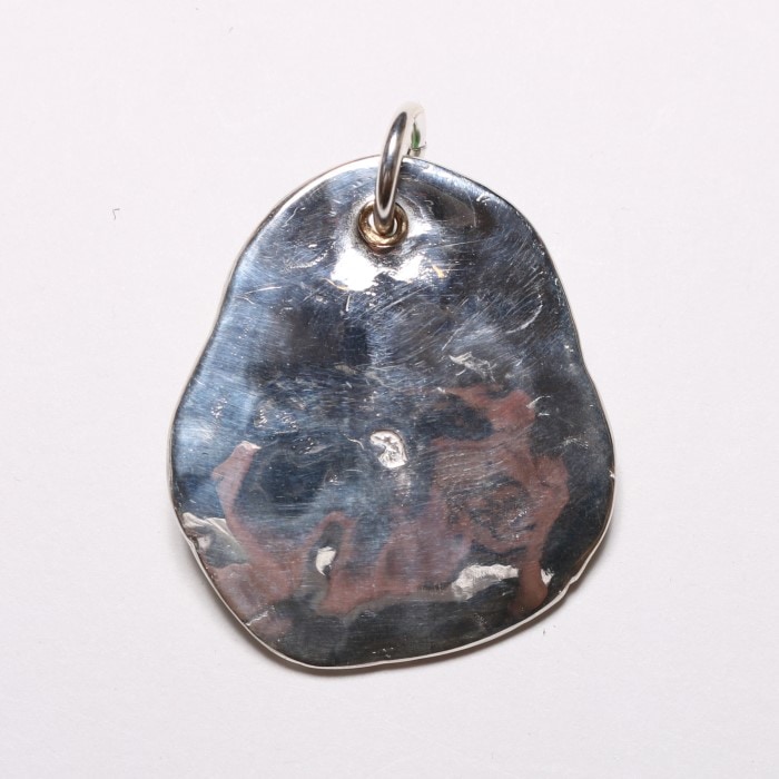 NL-0171 KARAKUSA ROSE DARUMA PENDANT NO.171