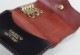 VSC-676 LEATHER NAVAL KEY CASE NERO
