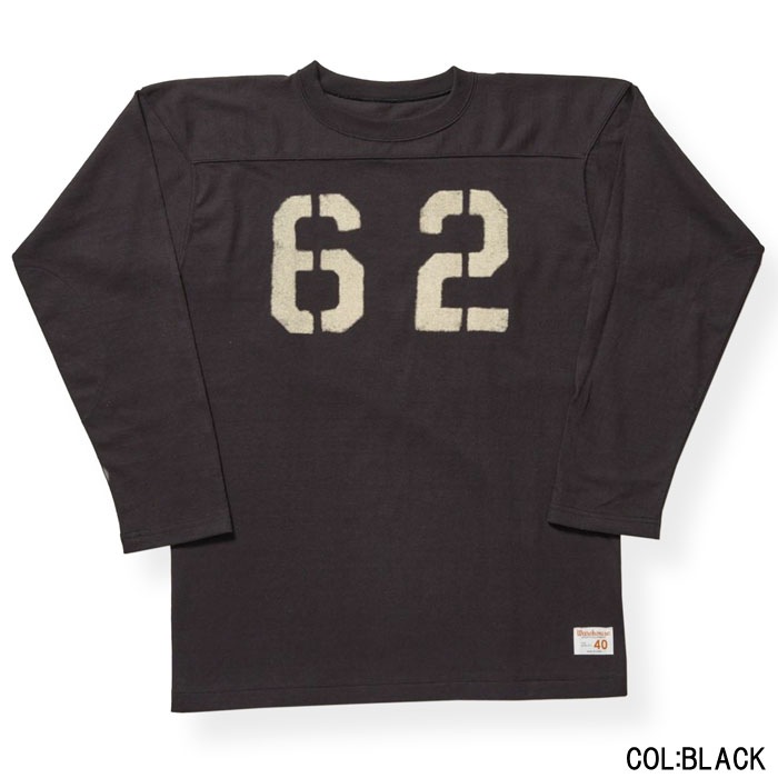 Lot 5913 LONG SLEEVE FOOTBALL TEE NO.62 