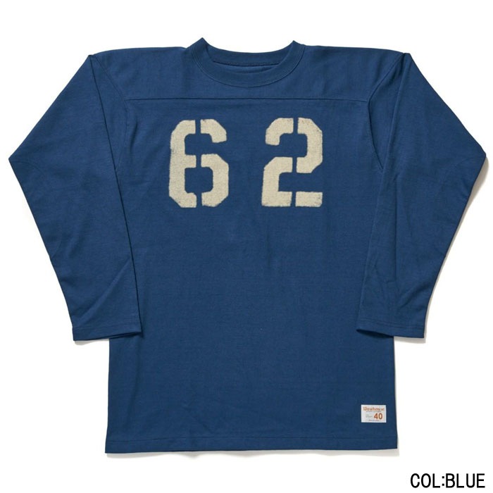 Lot 5913 LONG SLEEVE FOOTBALL TEE NO.62 