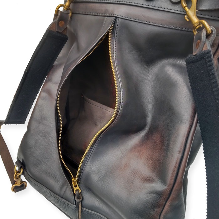 LEATHER VOYOGE 2WAY RUCKSACK