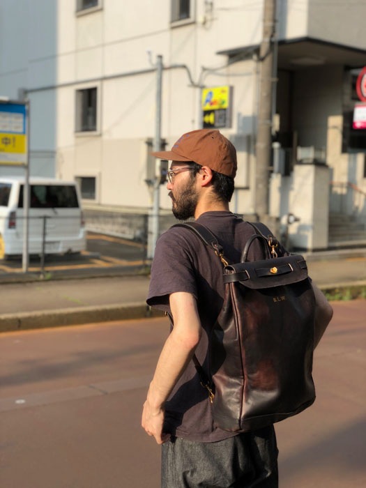 LEATHER VOYOGE 2WAY RUCKSACK