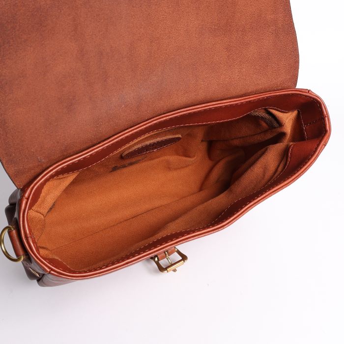 LEATHER POSTMAN MINI SHOULDER BAG