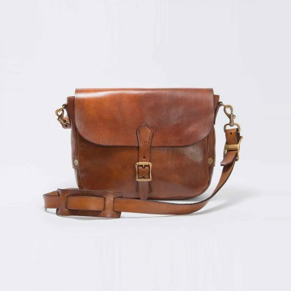 LEATHER POSTMAN MINI SHOULDER BAG