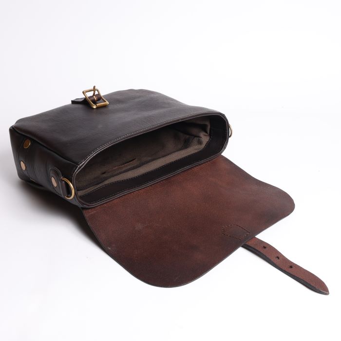 LEATHER POSTMAN MINI SHOULDER BAG
