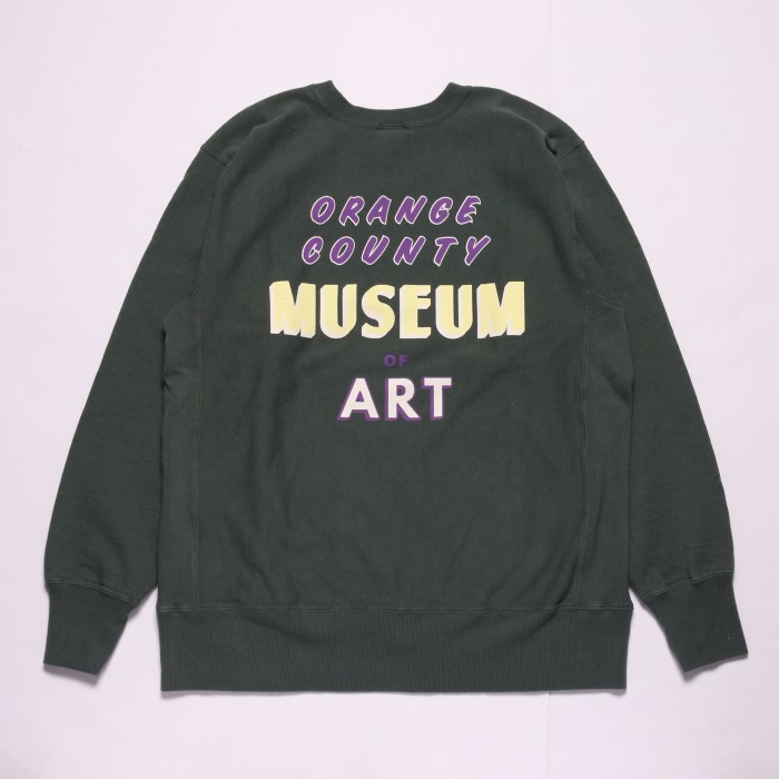 90'S CREWNECK PRINT SWEAT "OCMOA"