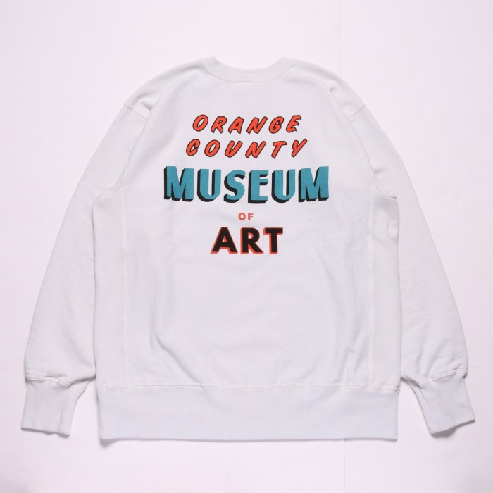 90'S CREWNECK PRINT SWEAT "OCMOA"