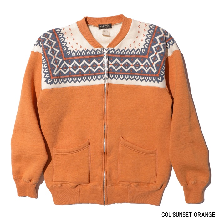 Snowflake Zip Sweat