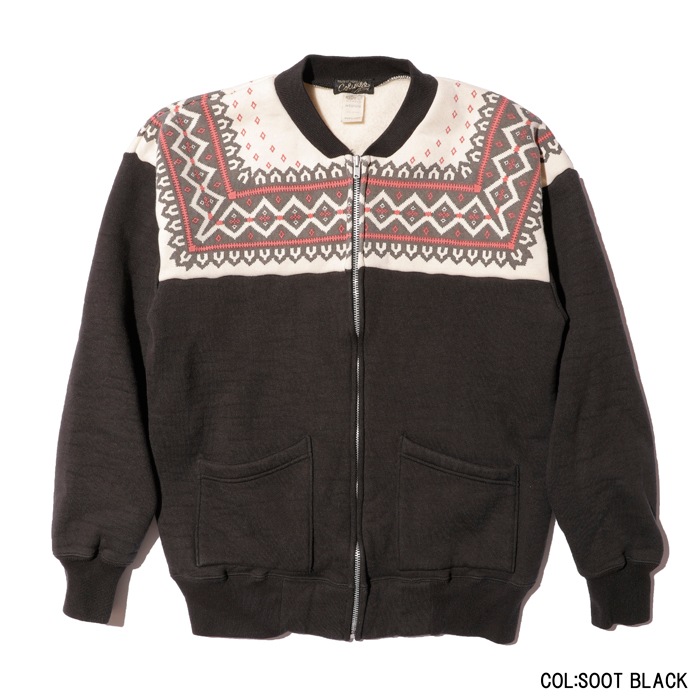 Snowflake Zip Sweat