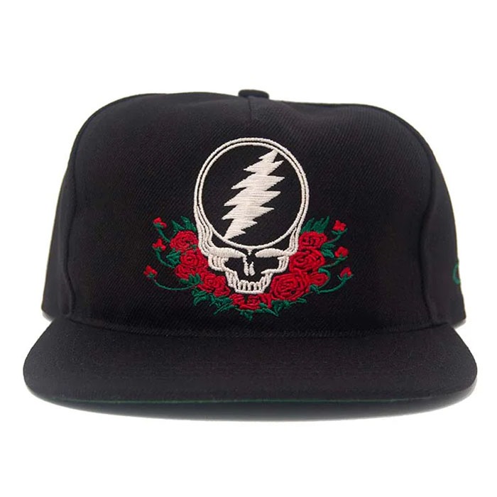 Ampal x Grateful Dead STEAL YOUR ROSES Black - Snapback