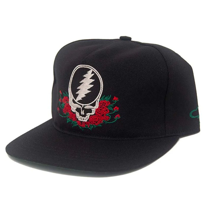 Ampal x Grateful Dead STEAL YOUR ROSES Black - Snapback