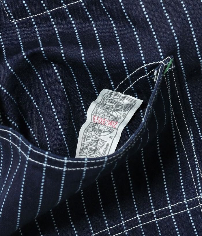 Lot No. SC15658 / 9oz. WABASH STRIPE WORK COAT