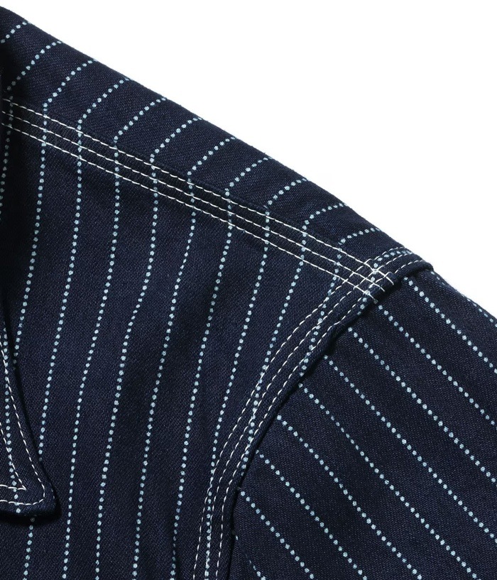 Lot No. SC15658 / 9oz. WABASH STRIPE WORK COAT
