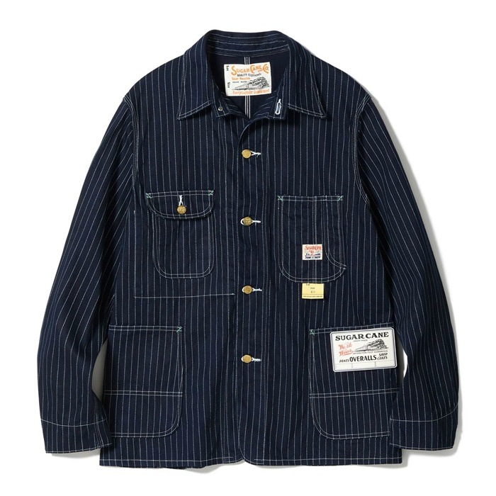 Lot No. SC15658 / 9oz. WABASH STRIPE WORK COAT