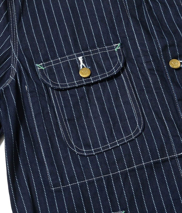 Lot No. SC15658 / 9oz. WABASH STRIPE WORK COAT