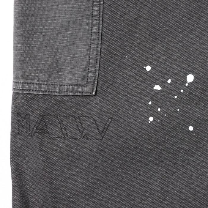 HANDWRITING CANVAS WORK SHORTS
