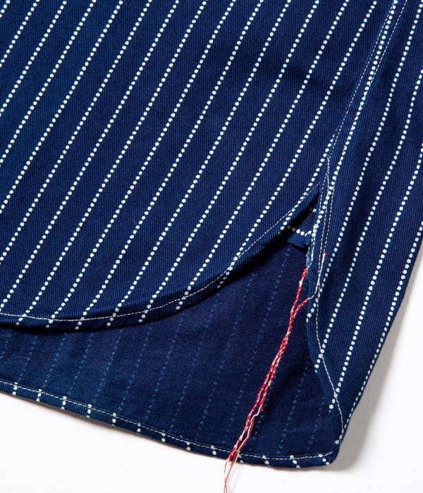 Lot No. SC25551 / FICTION ROMANCE 8.5oz. WABASH STRIPE WORK SHIRT