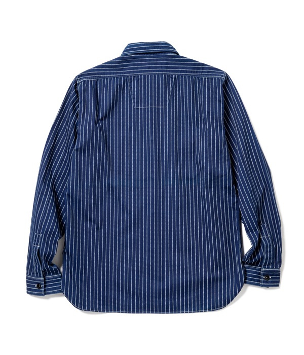 Lot No. SC25551 / FICTION ROMANCE 8.5oz. WABASH STRIPE WORK SHIRT
