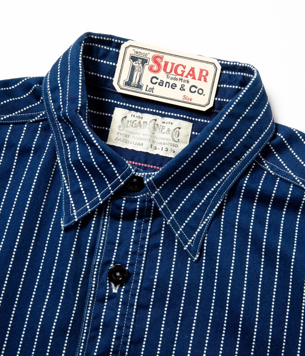 Lot No. SC25551 / FICTION ROMANCE 8.5oz. WABASH STRIPE WORK SHIRT