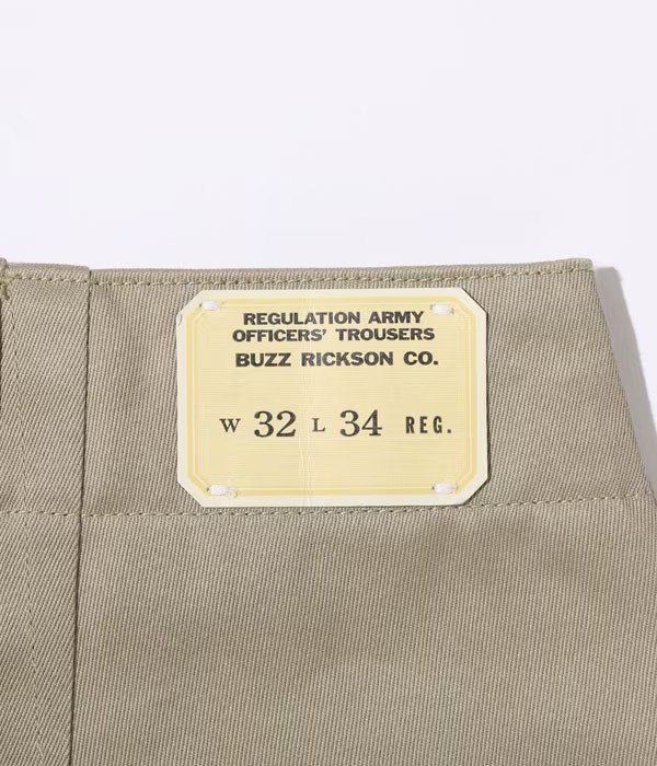 Lot No. M43036 / EARLY MILITARY CHINOS 1942 MODEL