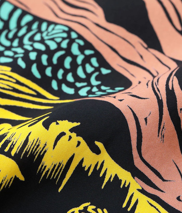 Lot No. SS39673 / SUN SURF SPECIAL EDITION ��GAUGUIN WOODCUT MYSTIC�� (SHORT SLEEVE)