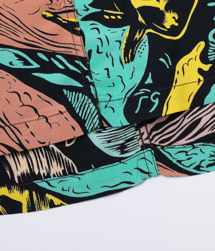 Lot No. SS39673 / SUN SURF SPECIAL EDITION ��GAUGUIN WOODCUT MYSTIC�� (SHORT SLEEVE)