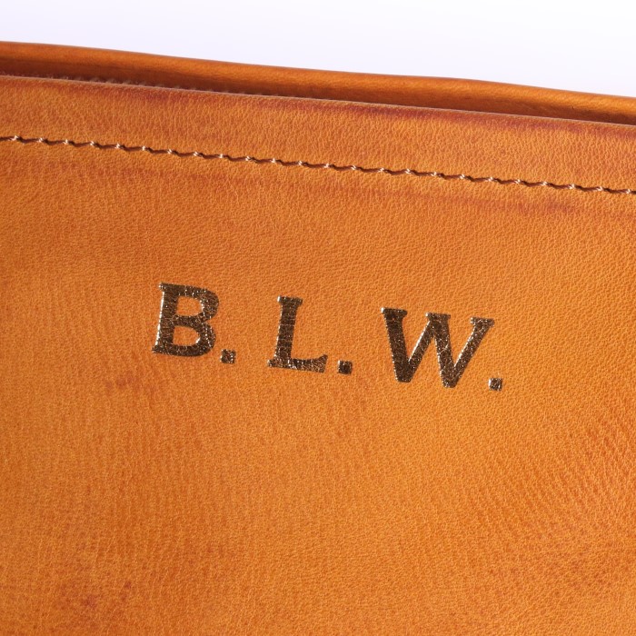 LEATHER OLD DRUM BAG