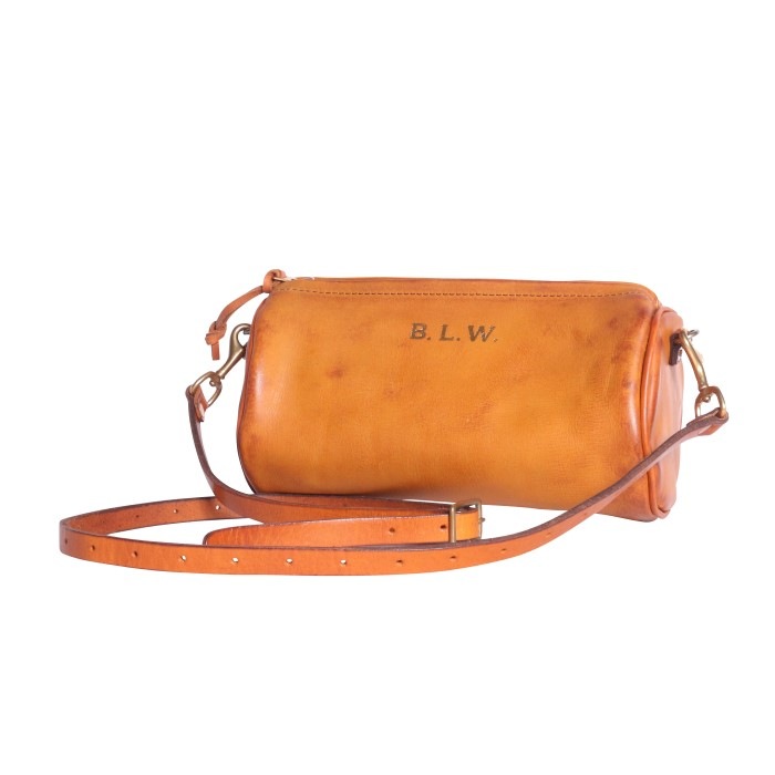 LEATHER OLD DRUM BAG