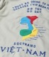 TT15546 / Late 1960s Style Cotton Vietnam Jacket VIETNAM MAP