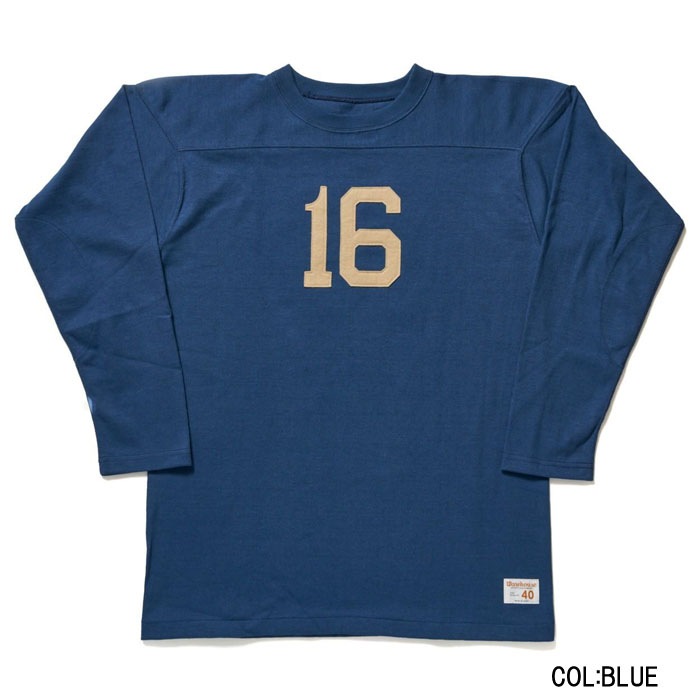 Lot 5913 LONG SLEEVE FOOTBALL TEE NO.16