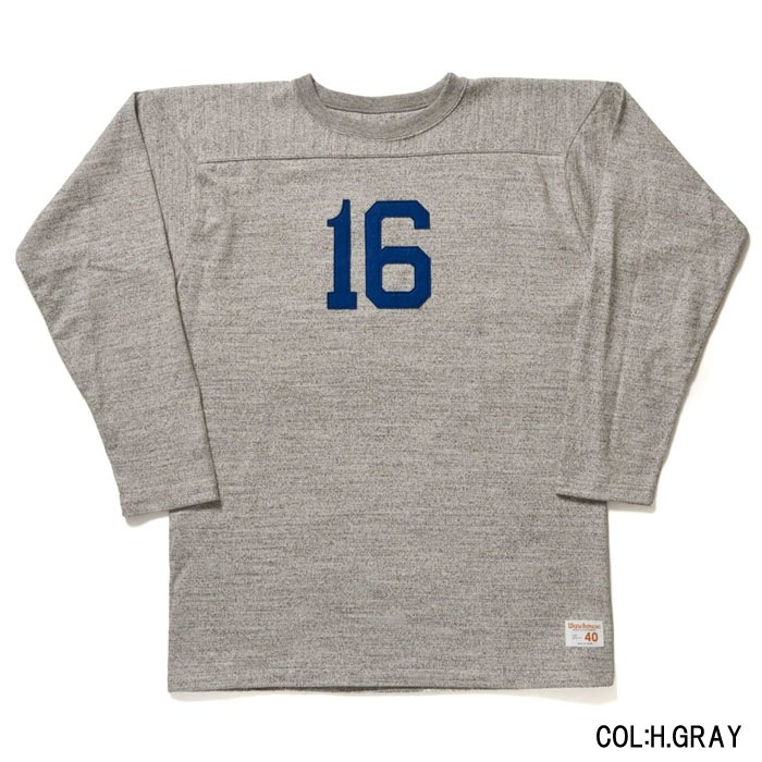 Lot 5913 LONG SLEEVE FOOTBALL TEE NO.16