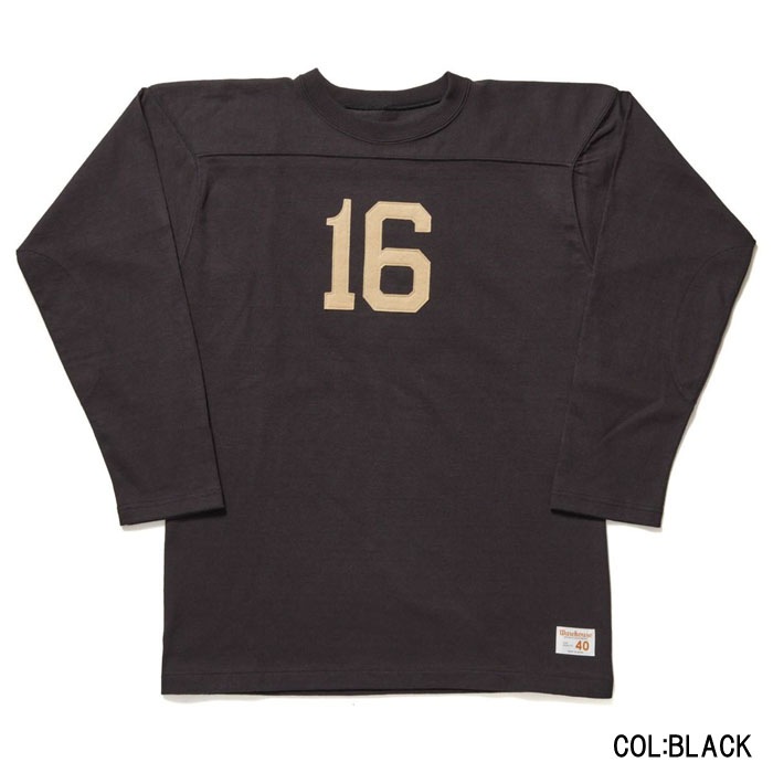 Lot 5913 LONG SLEEVE FOOTBALL TEE NO.16