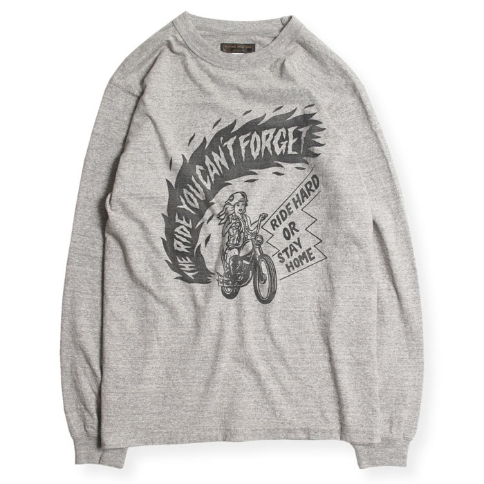 VINTAGE PRINT LONG TEE.26-04