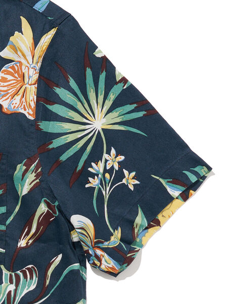 SUNSET CAMP SHORT SLEEVE SHIRT��NEPENTHE FLORAL