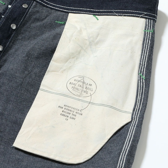 Lot No. SC42495 / 11oz. BLUE DENIM WORK PANTS