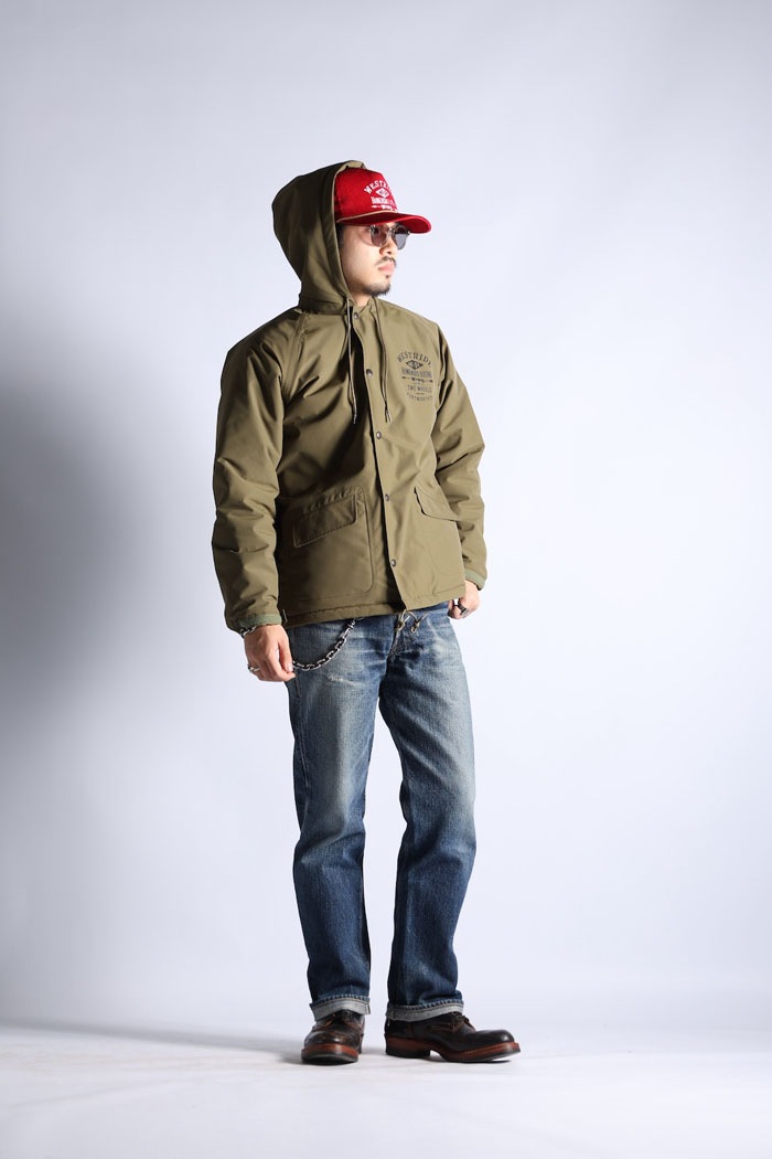 CYCLE FUR WINDBREAKER HOODIE