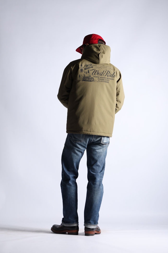 CYCLE FUR WINDBREAKER HOODIE