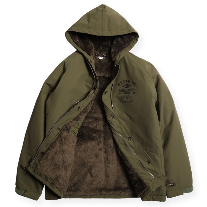 CYCLE FUR WINDBREAKER HOODIE