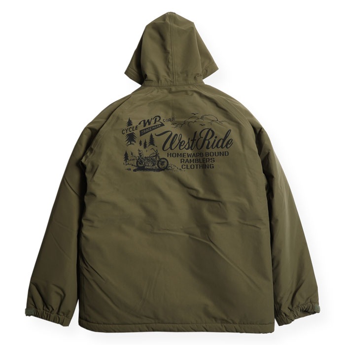 CYCLE FUR WINDBREAKER HOODIE