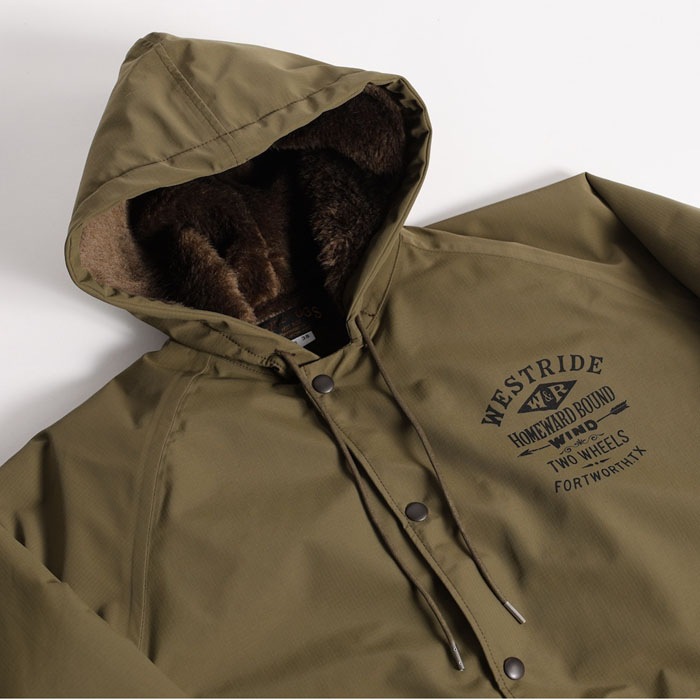 CYCLE FUR WINDBREAKER HOODIE