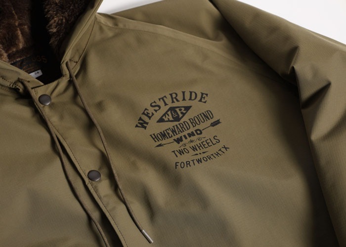 CYCLE FUR WINDBREAKER HOODIE