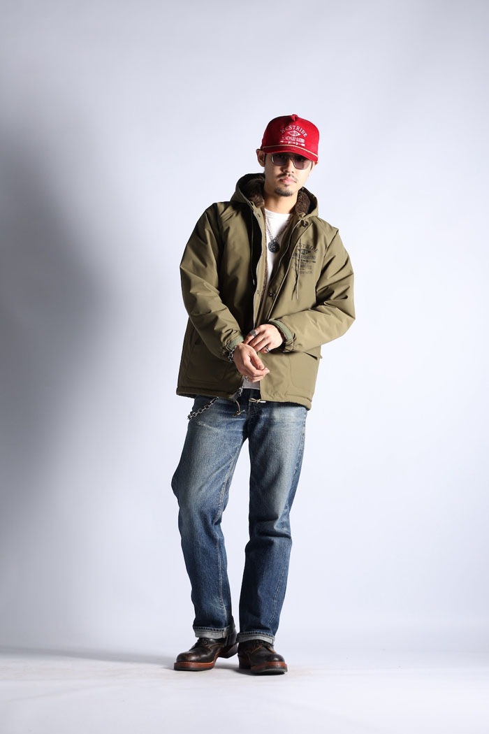 CYCLE FUR WINDBREAKER HOODIE