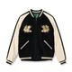 Lot No. TT15795-119 / Mid 1950s Style Velveteen (Two-tone) �� Acetate Souvenir Jacket ��TIGER HEAD�� �� ��GOLD DRAGON��