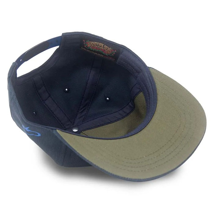 Ampal x Grateful Dead ROSES Navy - Snapback