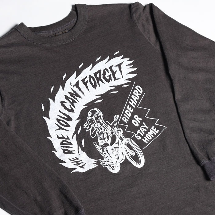 VINTAGE PRINT LONG TEE.26-04